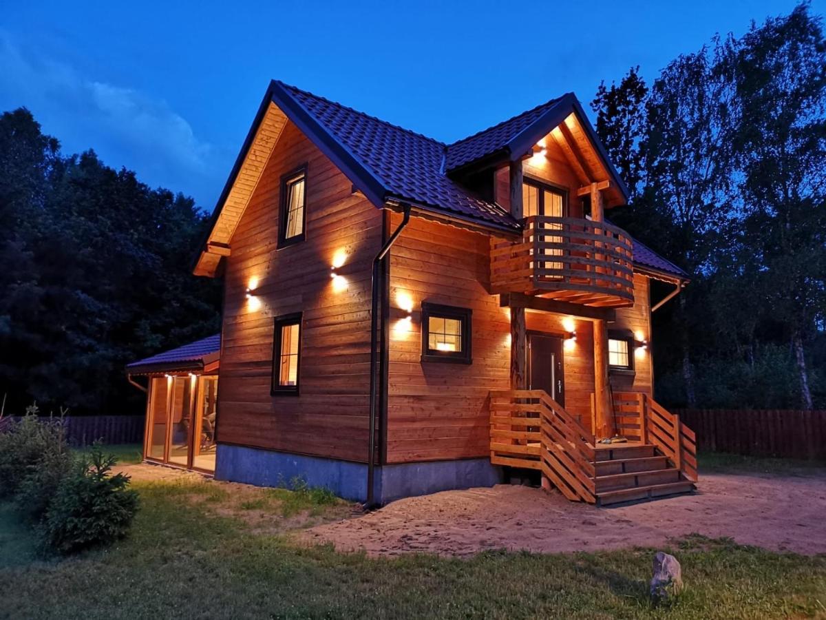 Wypoczynek Na Mazurach U Sebka Villa Lukta Bagian luar foto