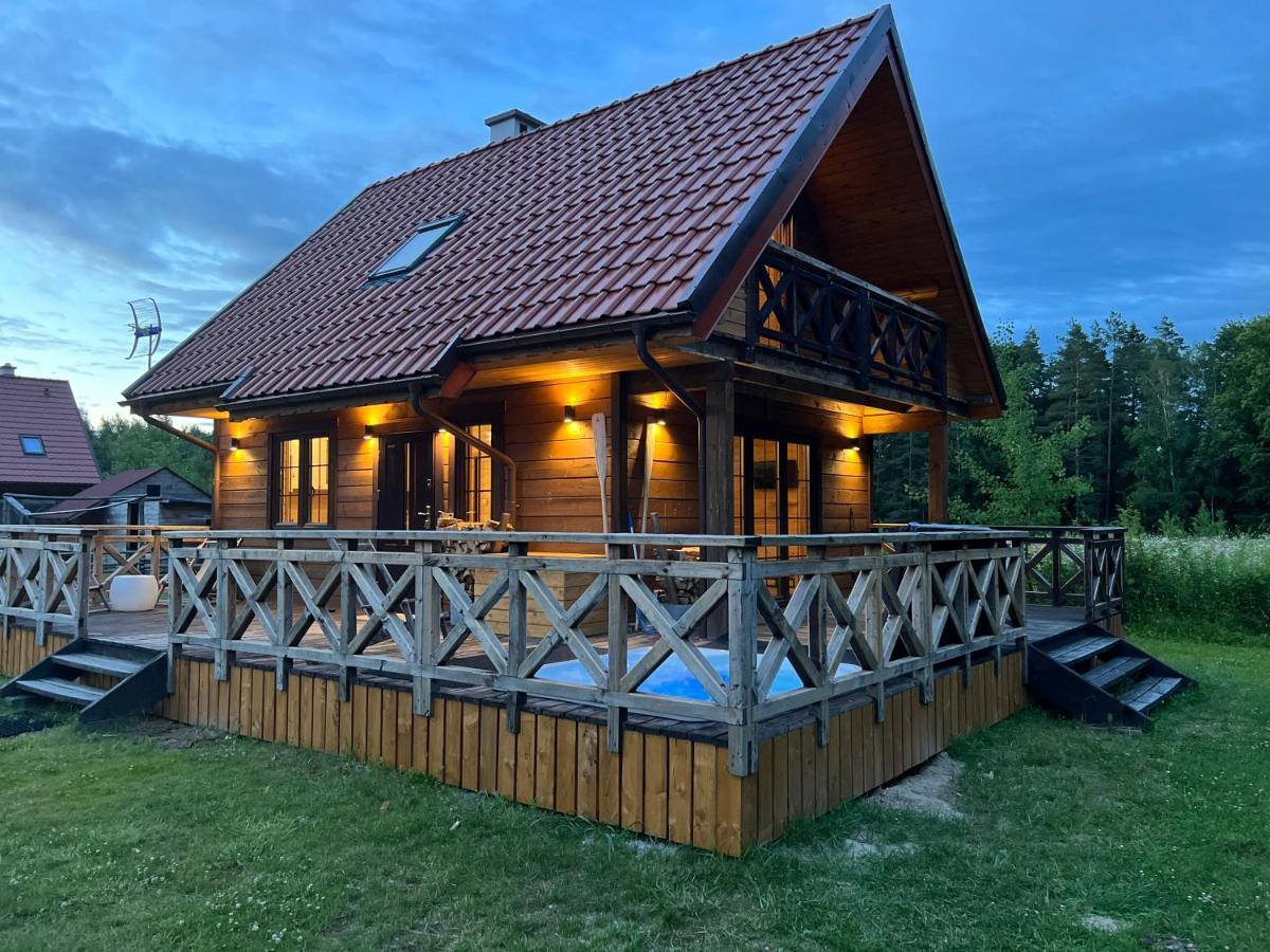 Wypoczynek Na Mazurach U Sebka Villa Lukta Bagian luar foto